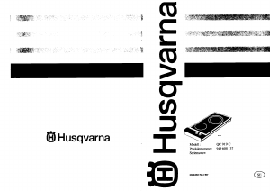 Bruksanvisning Husqvarna QC919C Häll