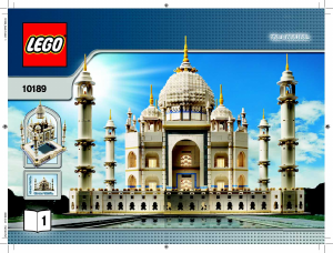 Handleiding Lego set 10189 Creator Taj Mahal