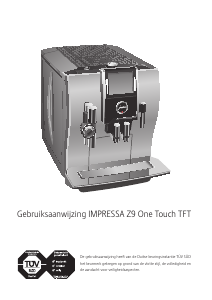 Bedienungsanleitung Jura IMPRESSA Z9 One Touch TFT Kaffeemaschine