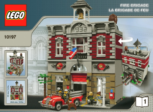 Bruksanvisning Lego set 10197 Creator Brandstation