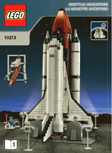 Handleiding Lego set 10213 Creator Space shuttle