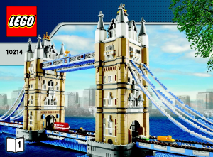 Manual Lego set 10214 Creator Tower bridge