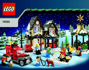 Manual Lego set 10222 Creator Winter village post office