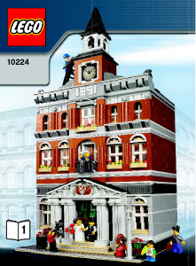 Brugsanvisning Lego set 10224 Creator Rådhus