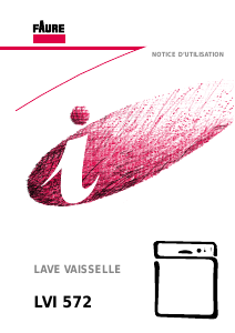 Mode d’emploi Faure LVI572W Lave-vaisselle