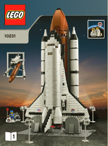 Brugsanvisning Lego set 10231 Creator Shuttle expedition