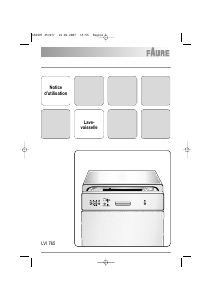 Mode d’emploi Faure LVI765W Lave-vaisselle