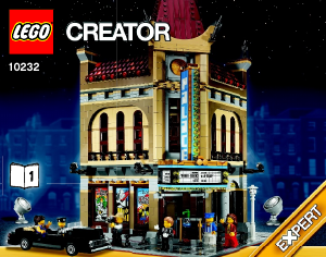 Handleiding Lego set 10232 Creator Palace bioscoop