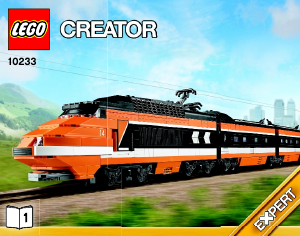 Käyttöohje Lego set 10233 Creator Horizon express