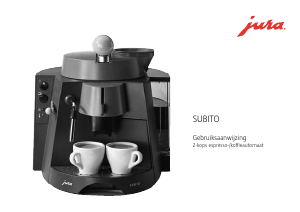 Bedienungsanleitung Jura SUBITO Kaffeemaschine