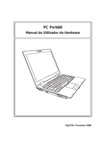 Manual Asus A8JC Computador portátil