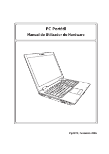 Manual Asus PRO80F Computador portátil