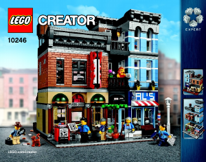 Handleiding Lego set 10246 Creator Detective bureau