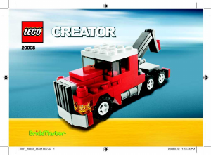 Bruksanvisning Lego set 20008 Creator 2009 BM Creator MAY