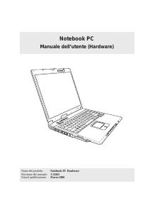Manuale Asus A3VC Notebook