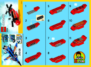 Manual de uso Lego set 30184 Creator Helicóptero