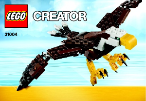 Manual Lego set 31004 Creator Fierce flyer