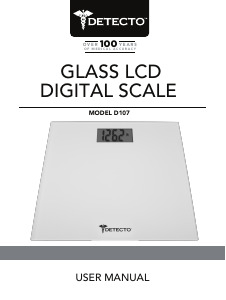 Manual Detecto D107 Scale