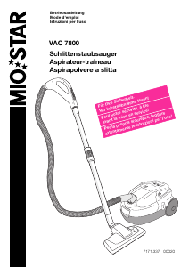 Manuale Mio Star VAC 7800 Aspirapolvere