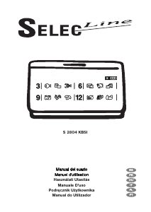 Manual de uso Selecline S2804KBSI Congelador