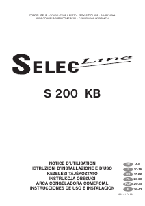 Manuale Selecline S200KB Congelatore