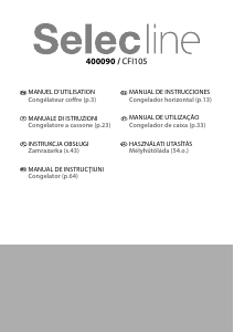 Manual Selecline CFI105 Congelator