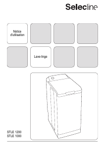 Mode d’emploi Selecline STLE1200 Lave-linge