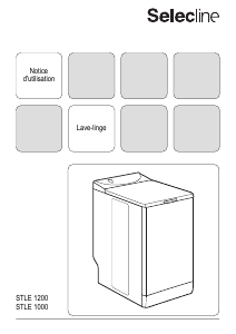 Mode d’emploi Selecline STLE1000 Lave-linge