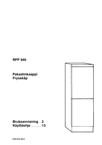 Käyttöohje Rosenlew RPP940 Pakastin