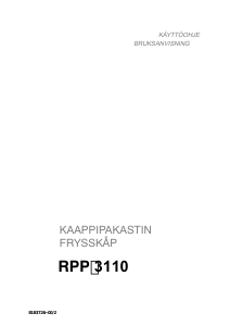 Bruksanvisning Rosenlew RPP3110 Frys