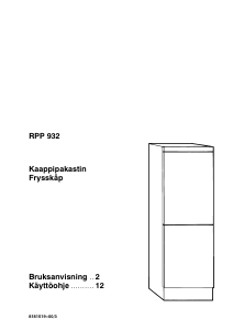Käyttöohje Rosenlew RPP932 Pakastin