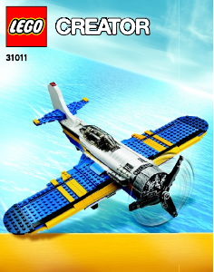 Manuale Lego set 31011 Creator Avventure aeree