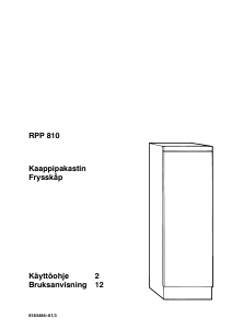 Bruksanvisning Rosenlew RPP810 Frys