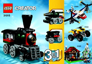 Manuale Lego set 31015 Creator Espresso smeraldo