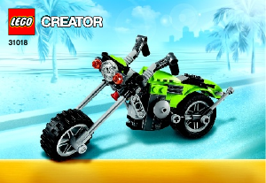 Manual Lego set 31018 Creator Highway cruiser