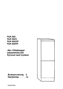 Käyttöohje Rosenlew RJK902V Jääkaappipakastin