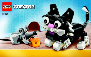 Руководство ЛЕГО set 31021 Creator Пушистые зверушки