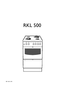 Bruksanvisning Rosenlew RKL500 Spis