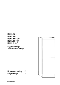 Bruksanvisning Rosenlew RJKL910E Kylskåp