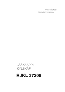Käyttöohje Rosenlew RJKL37208 Jääkaappi