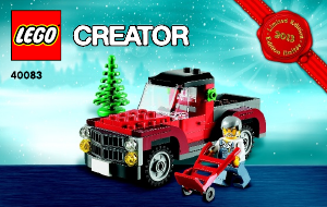 Manual de uso Lego set 40083 Creator Camión de navidad