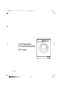 Bruksanvisning Rosenlew RTF4260 Tvättmaskin