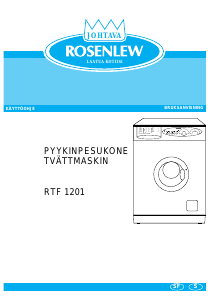 Bruksanvisning Rosenlew RTF1201 Tvättmaskin