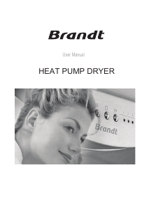 Manual Brandt BWD58H2DA Dryer