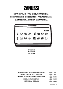 Manual Zanussi ZFC 265 B Congelator