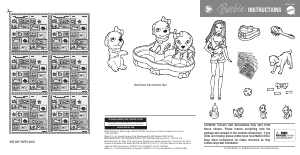 Manual Mattel M4215 Barbie Taffy Dog