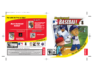 Handleiding PC Backyard Baseball 2005