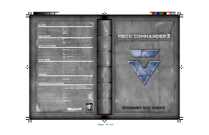 Bruksanvisning PC Mech Commander 2