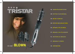 Manual Tristar HD-2382 Secador de cabelo