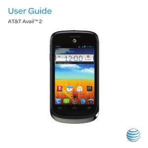 Manual ZTE Avail 2 (AT&T) Mobile Phone